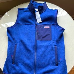 NWT Vineyard Vines Women’s full zip vest sz s